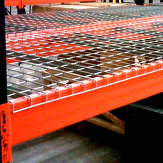 Cold Galvanized Wire Mesh Deck 1700lbs for Pallet Racking 