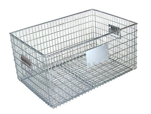 Customized Durable Finish Industrial Wire Containers Capable Stacking 5-7 High
