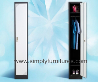 single door metal wardrobe