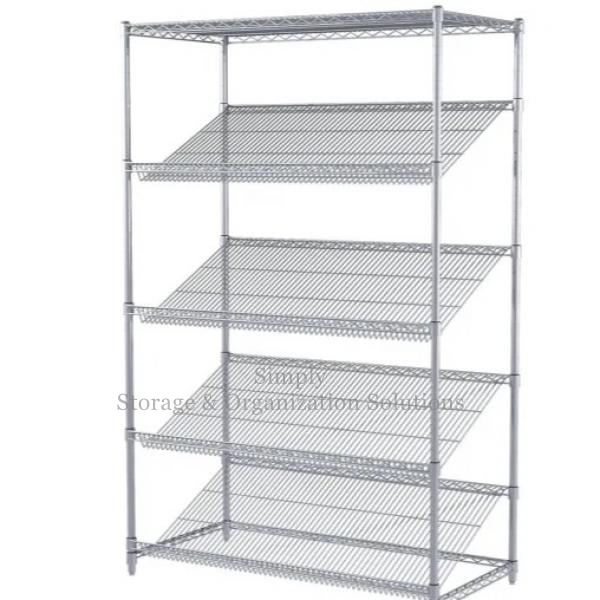 Wire Shelvings Manufacturer Rack, Chrome Plated Wire Shelving